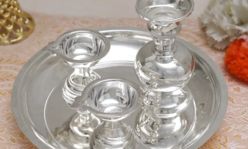 Sliver Pooja Set